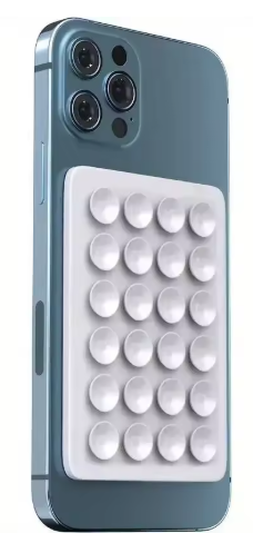 coque silicone élégante 24 ventouse rose