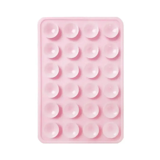 coque silicone élégante 24 ventouse rose